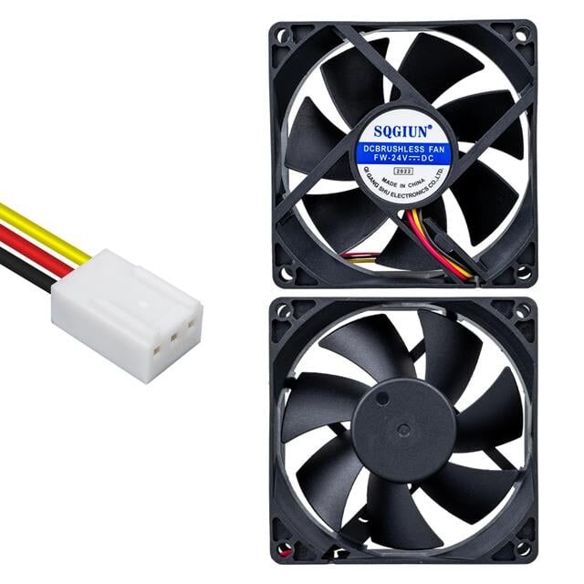 PowerMaster IC-216A Fırçasız DC Fan 80X80X25mm 24 Volt 3Pin