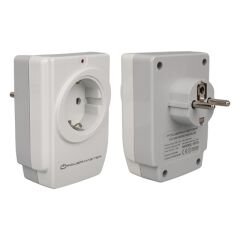 PowerMaster PM-18721 16 Amper - 3680 Watt Tekli Çocuk Korumalı 2 USB'LI 1400 Joule Akım Korumalı Priz