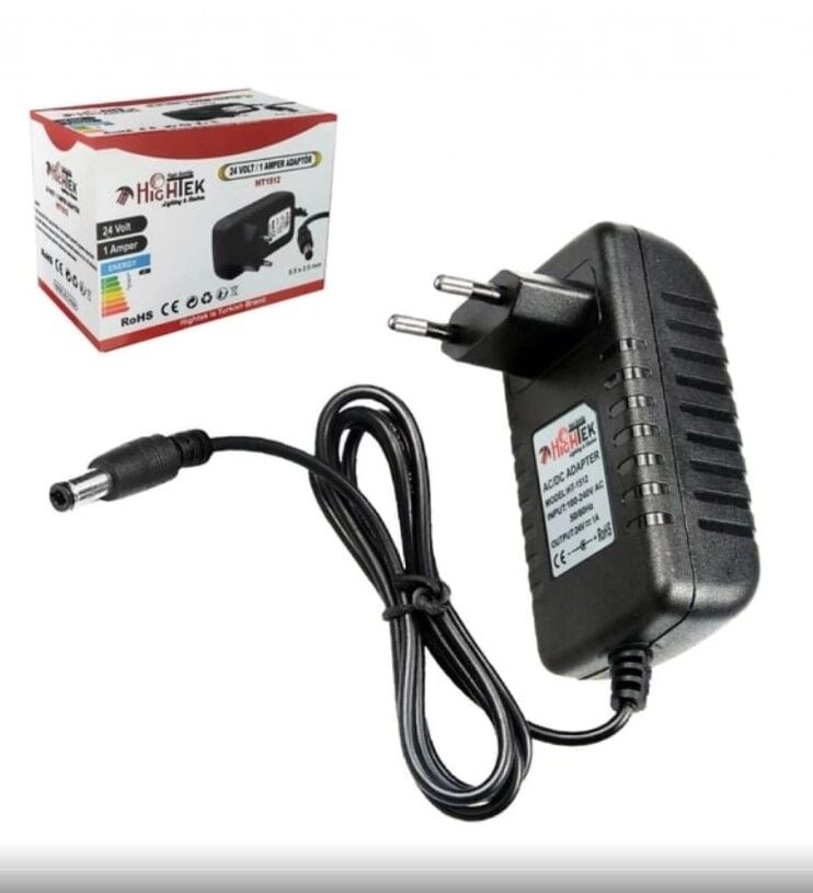 Hıghtek Ht-1512 Adaptör 24 Volt 1 Amper 5.5x2.5mm