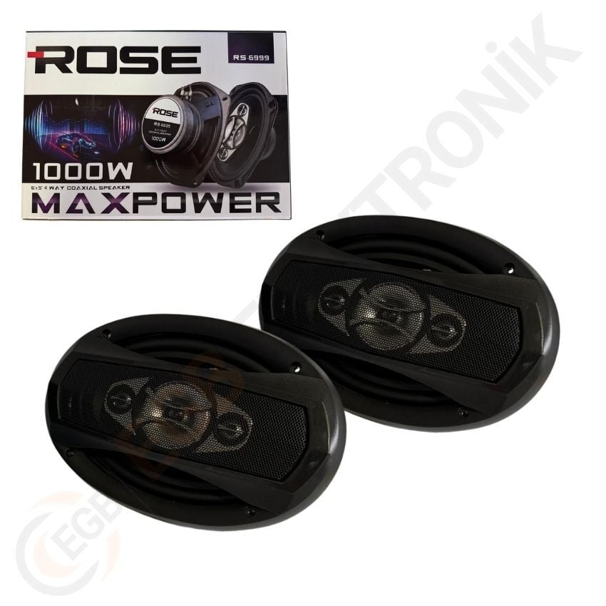 ROSE RS-6999 1000W COAXIAL 2ADET