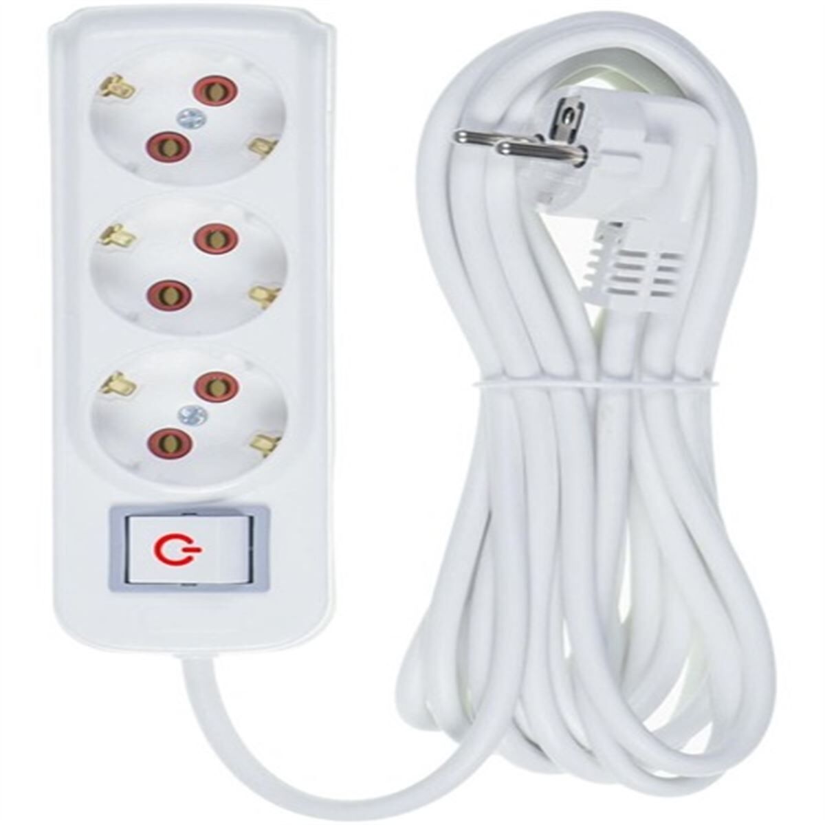 Eko Grup 3'lü Priz 5mt Anahtarlı S-958GG