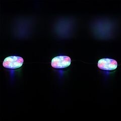 PowerMaster PM-14703 12 Volt 3 Watt Karışık (R+G+B) Yanıp Sönen Çakar 6565-2835 Modül Led 65x65x12mm