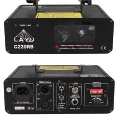 Layu C220RB Kırmızı-Mavi Çift Renk Beam Efekt Lazeri