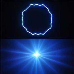 Layu S600B 600-700mW Profesyonel Mavi Beam Efekt Lazeri