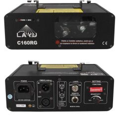 Layu C160RG Kırmızı-Yeşil Çift Renk Beam Efekt Lazeri
