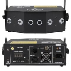 Layu TF02RGB RGB Beam + RGB Twinkling Lazer DMX-AUTO-SOUND-MASTER/SLAVER