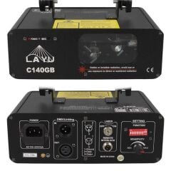 Layu C140Gb Yeşil-Mavi Çift Renk Beam Efekt Lazeri