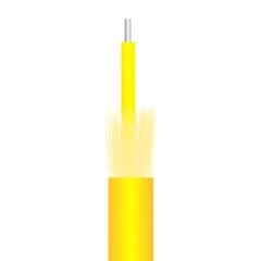 FİBER KABLO SARI 1 HAT LSZH 1000 MT RULO (ONE LINE FIBER)