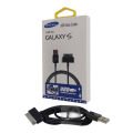 SAMSUNG TABLET DATA KABLOSU USB TO SAMSUNG 1 METRE SİYAH KABLO