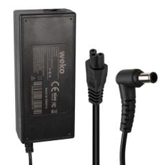 Weko 14 Volt - 3 Amper 6.5*4.4 Uçlu İğneli Yerli Üretim Plastik Kasa Masaüstü Samsung Monitör Adaptörü