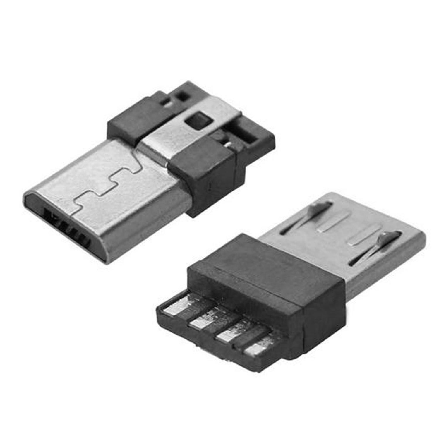 PLX-17654 Micro Fiş Şase Erkek 4 Pin Karkas