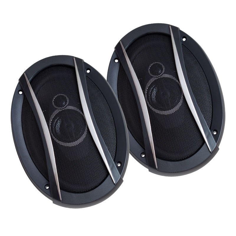 LEONE HR-6935TW 1250 WATT 6X9 KAPAKLI OVAL PLASTİK ÇERÇEVELİ HOPARLÖR (ÇİFTLİ TAKIM FİYAT)
