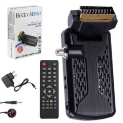 Uydu Alıcı Mini Scart SD TKGS ELECTROMASTER KGS-2100