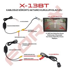 FOR-X X-13BT KABLOSUZ KAMERA YAPMAK İÇİN APARAT (AKS-45)