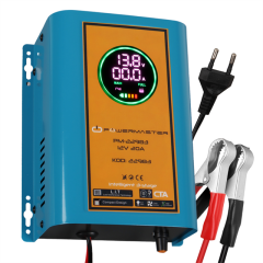 Powermaster PM-22983 12 Volt 20 Amper Dijital Ekranlı Akıllı Akü Şarj Cihazı