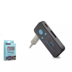 HADRON HD-9004 AUX MUSIC RECEIVER BLUETOOTH DONGLE + HANDS FREE SİYAH