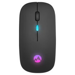 EVEREST SM-BT11 USB SİYAH 2IN1 BLUETOOTH 2.4GHZ ŞARJ EDİLEBİLİR KABLOSUZ MOUSE