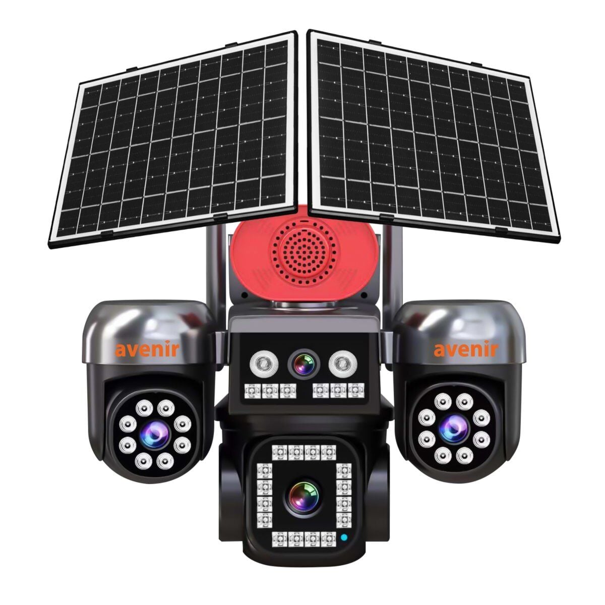 AVENIR AV-S446 12MP 4 KAMERALI 3 PTZ 4G SOLAR KAMERA