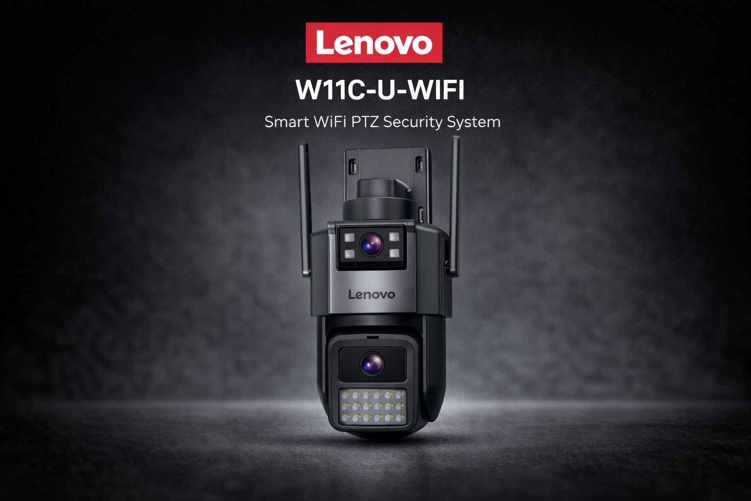 Lenovo W11C-U 6MP (X9T-U) Wifi 2 Lensli 4K Ultra HD 2.4G&5G Çift Bant Hızlı WiFi