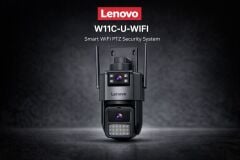 Lenovo W11C-U 6MP (X9T-U) Wifi 2 Lensli 4K Ultra HD 2.4G&5G Çift Bant Hızlı WiFi