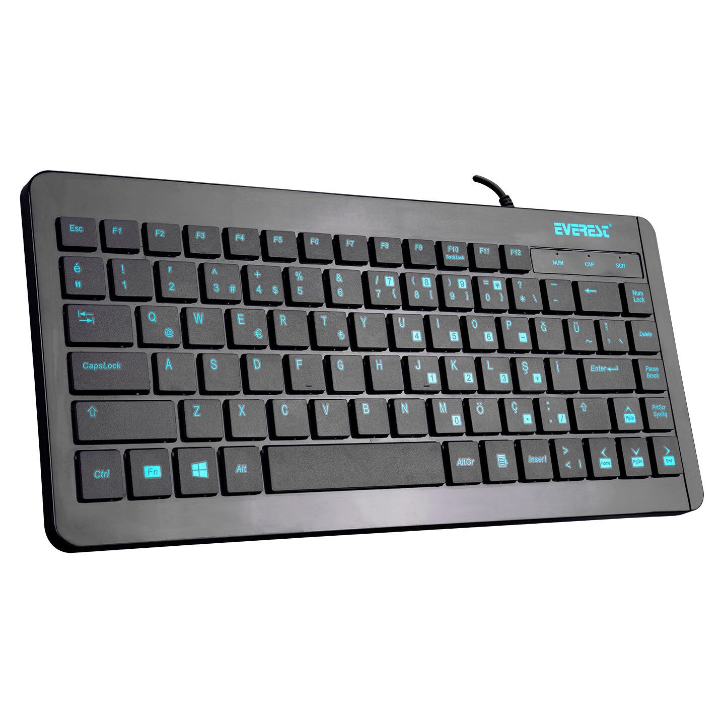 EVEREST KB-410 USB MULTİMEDYA MİNİ Q KLAVYE