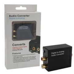 Fully G-538ND Optik/Koaksiyel Dijital Ses - Analog RCA Çevirici