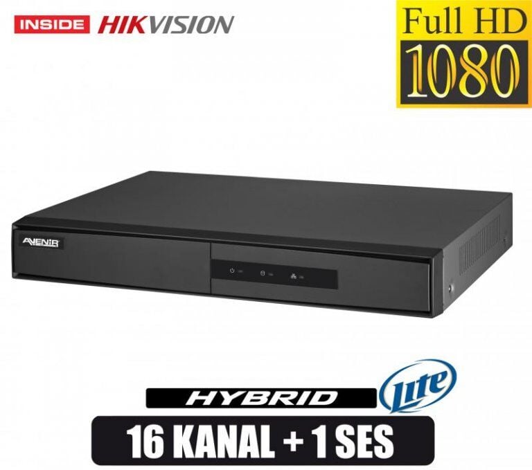 AVENIR AV-DS7216HGHI-F116 Kanal 1x6 TB HDD HDTVI/AHD/CVBS Kayıt Cihazı