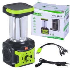 DAT DT-9016B Solar Kamp Lambası Acil Durum Işığı Şarjlı
