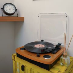 Mikado Nostalgia MN-P235 VOYAGER Pikap Ahşap USB-BT 3.5mm AUXIN&RCAO Destekli Müzik Kutusu