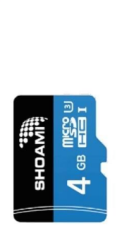 SHOAMI SHM4 High Speed 4GB TF Kart & SD Adaptör Kutusuz