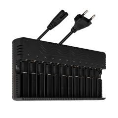 POWERMASTER PMR-21526 18650 12'Lİ 6400 MAH 4.2V PİL ŞARJ CİHAZI