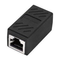 PowerMaster PM-24809 RJ45 to RJ45 Kaplin-Coupler Dişi Metal 8P-8C Ara Aparat (Tekli)