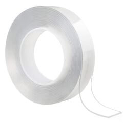 Sunup 30mm 3 Metre Çift Taraflı Nano Teknoloji Süper Yapıştırıcı Şeffaf Bant