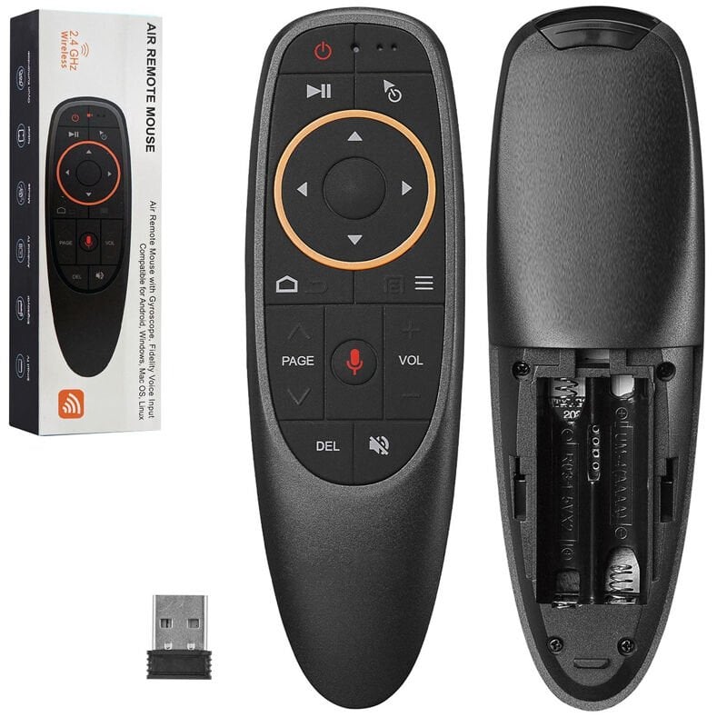 Akıllı Kumanda Fly Air Mouse Ses Komutlu Smart TV TVBOX