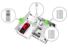 EVEREST EG-9830 PIR KIZILÖTESİ HAREKET SENSÖRLÜ GÜVENLİK ALARMI UZAKTAN KUMANDALI
