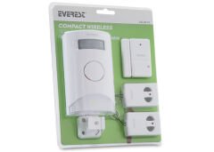 EVEREST EG-9830 PIR KIZILÖTESİ HAREKET SENSÖRLÜ GÜVENLİK ALARMI UZAKTAN KUMANDALI