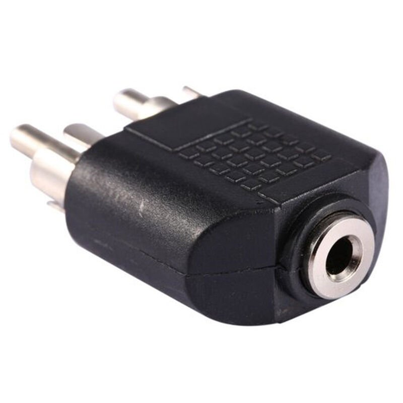 3.5 MM STEREO DİSİ / 2 RCA ERKEK CEVİRİCİ JACK