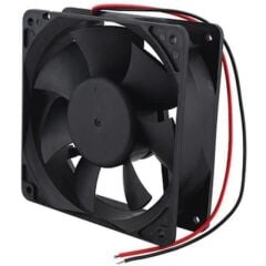 PowerMaster PM-1808 Fırçasız DC Fan 120x120x38mm 12 Volt 2 Açık Uçlu Kablolu 12X12