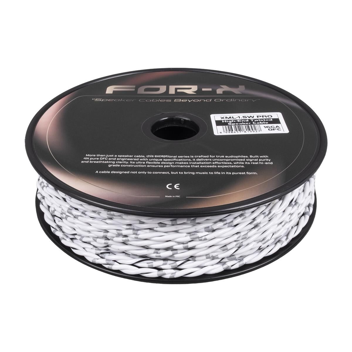 FOR-X XML-1.5W PRO 16GA OFC KABLO 50metre GRİ-BEYAZ