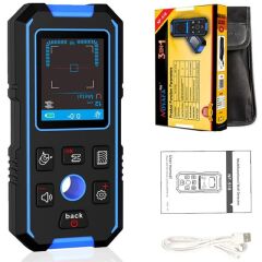 Noyafa NF-518 Dijital 3in1 Duvar Tarayıcı Lazer Metre Dedektör Seviye Ölçüm Cihazı