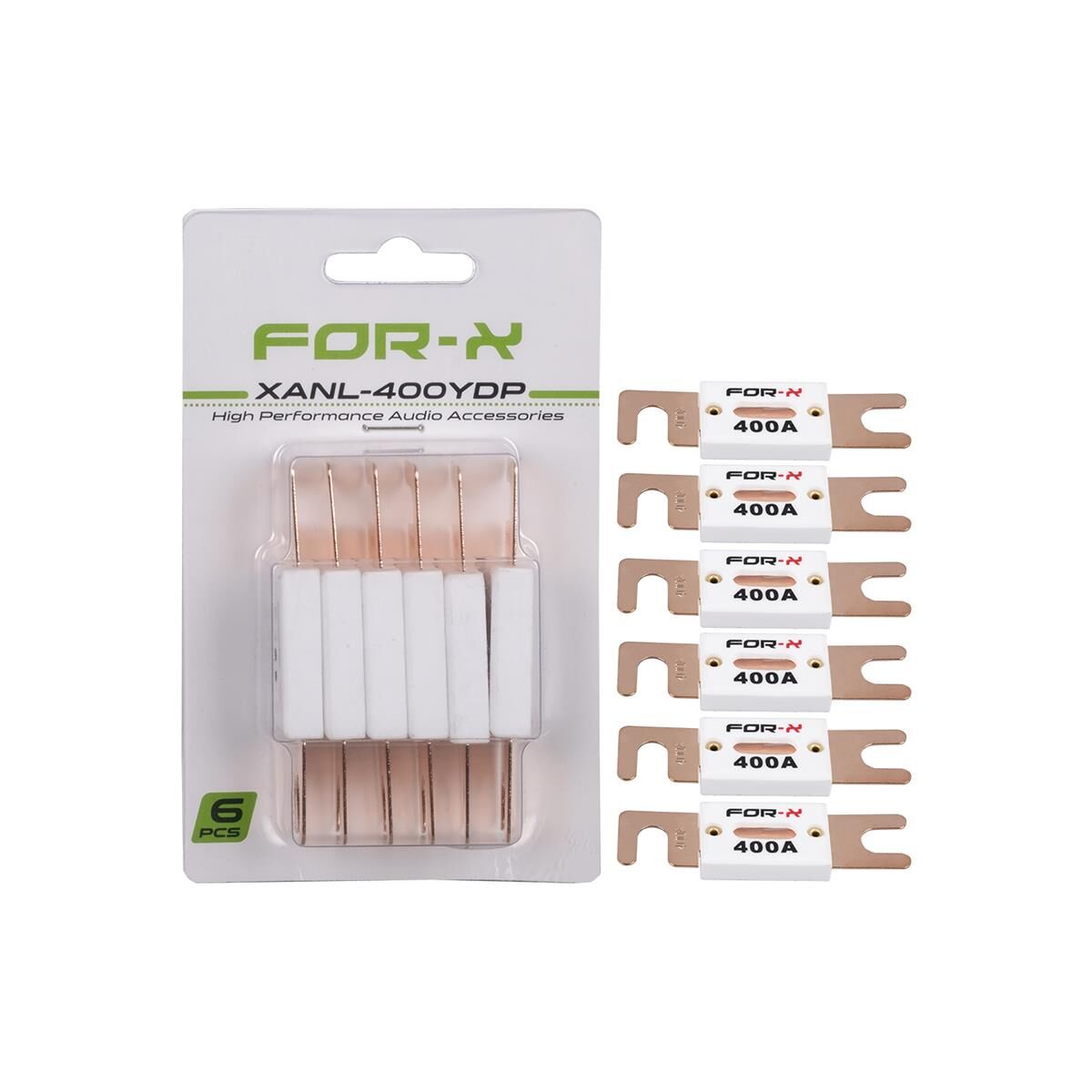 FOR-X XANL-400YDP 6 PCS ANL FUSE 400A (AKS-61)