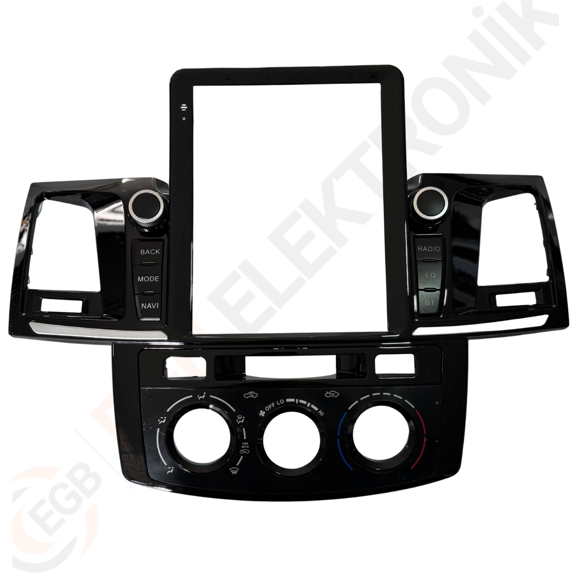 TOYOTA HILUX M/C 2008-2014 CR552B ÇERÇEVE P.SİYAH 9.7' (RS-065)