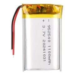 PowerMaster 952540 3.7V 1100mAh Lityum Polimer (Li-po) Batarya Ciklet Pil