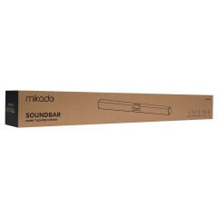 MIKADO MD-SB101 SİYAH 10WX2 12V/1.5A BT USB AUX TF KARTLI EV SİNEMA SOUNDBAR HOPARLÖR