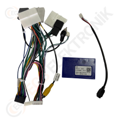 Nissan Qashqai/TESLA sadece 32 pin araçlar 2014-2021 CR311B ÇERÇEVE SİYAH 9.7'' (RS-078)