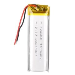 PowerMaster 102260 3.7V 1400mAh Lityum Polimer (Li-po) Batarya Ciklet Pil