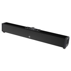 Rampage RM-1 SoundWave Plus Siyah Total 64W 16V/4.06A BT+USB+AUX+TF Kartlı Gaming Soundbar Speaker
