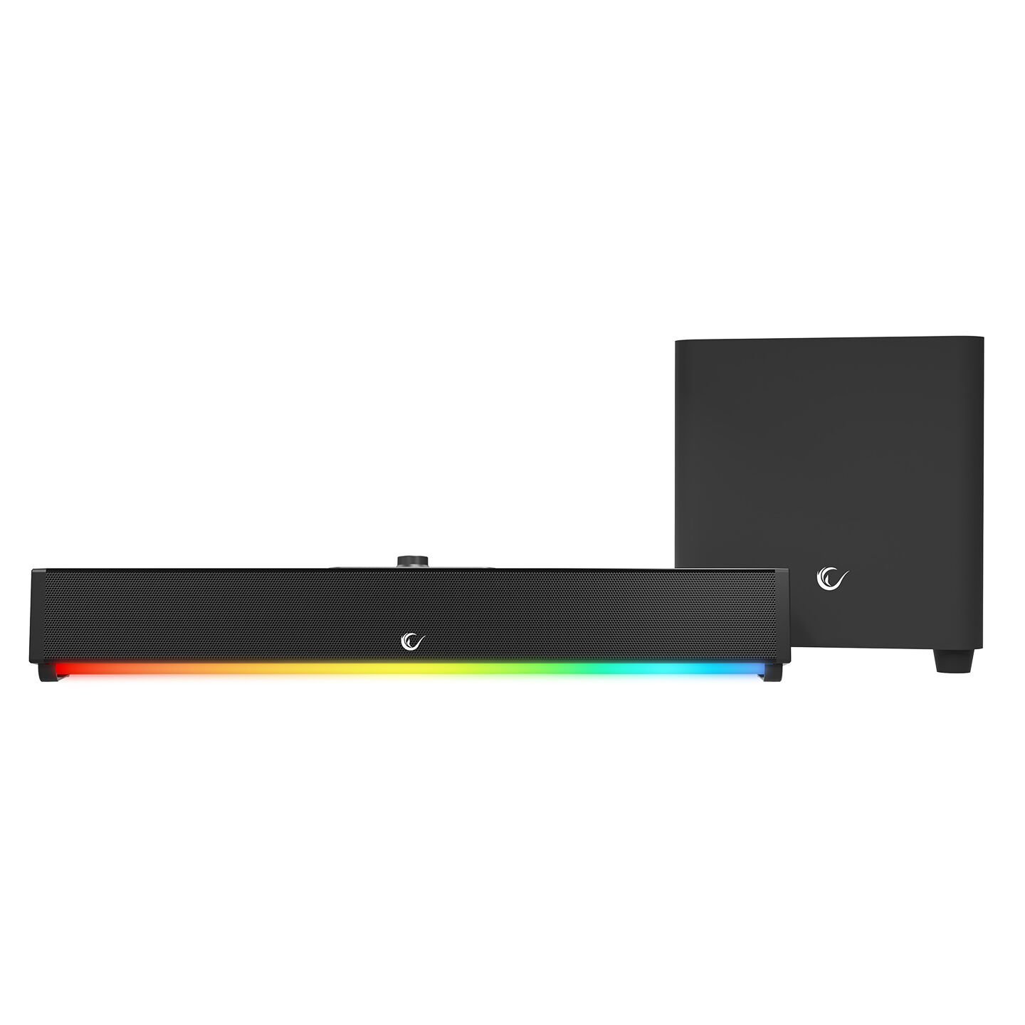 Rampage RM-1 SoundWave Plus Siyah Total 64W 16V/4.06A BT+USB+AUX+TF Kartlı Gaming Soundbar Speaker