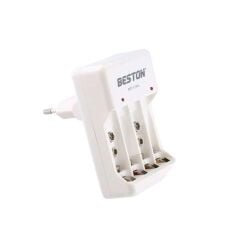 Beston BST-C802 2 - 4 Adet AA/AAA * 1 - 2 Adet 9 Volt Pil Şarj Cihazı