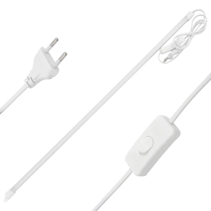 PWR-6929 220V-12W 80-90 LM 72 LED 60 CM ANAHTARLI BEYAZ KASA SEYYAR CUBUK LED POWERMASTER